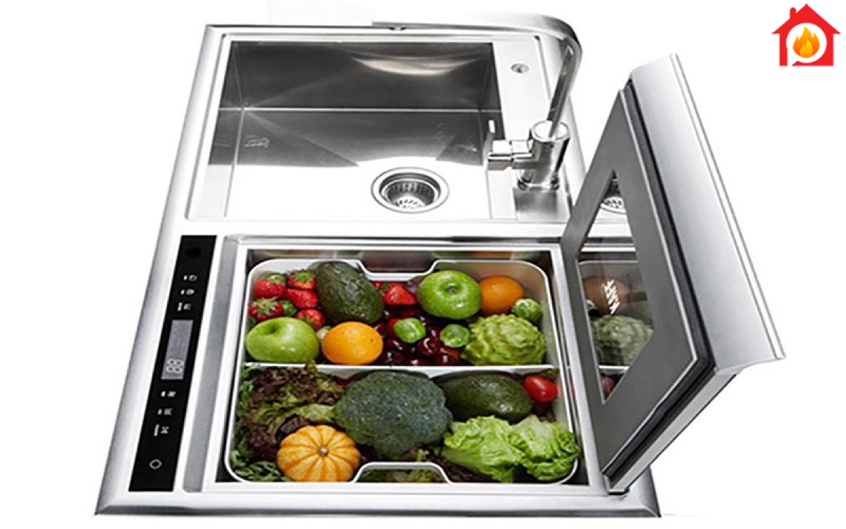 Máy rửa bát kết hợp bồn rửa Kaff KF-SWM6