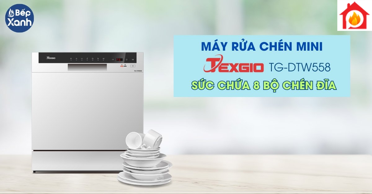 Máy rửa chén Texgio TG-DTW558