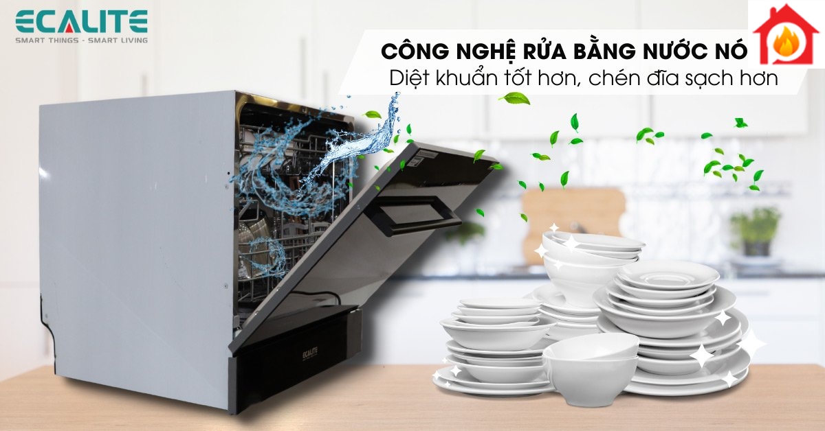 Công nghệ rửa nước nóng tối ưu