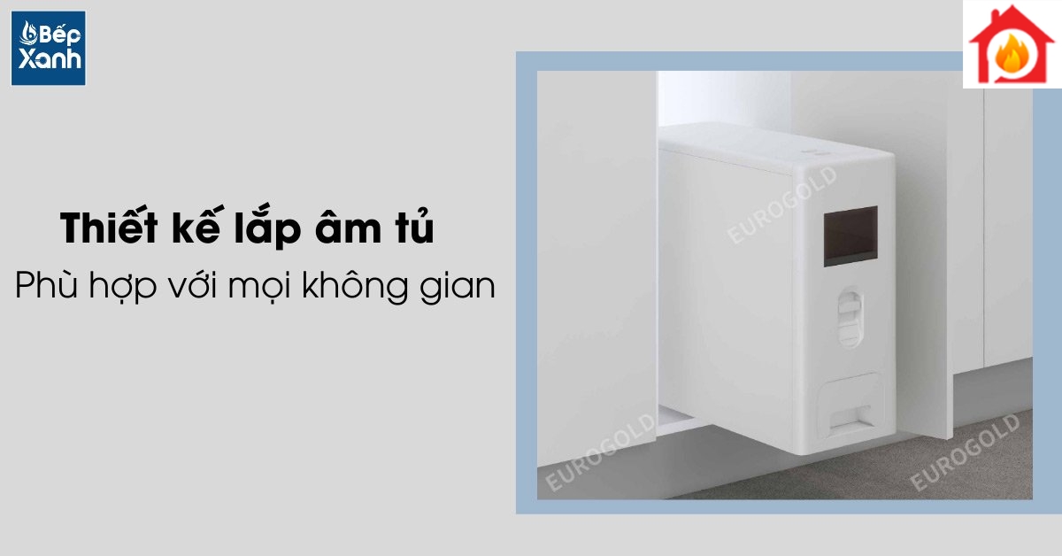 Thiết kế thùng gạo hiện đại