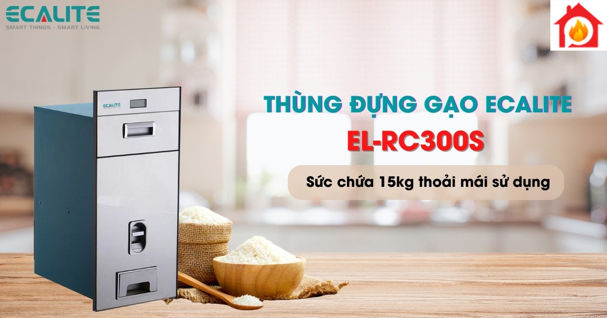 Thùng đựng gạo điện tử EL-RC300S