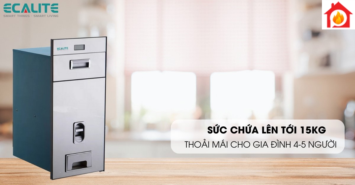 Thùng đựng gạo điện tử EL-RC300S sức chứa lớn