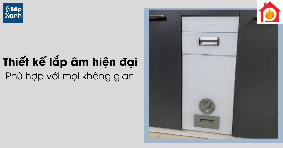 Thùng đựng gạo Eurogold C260 thiết kế