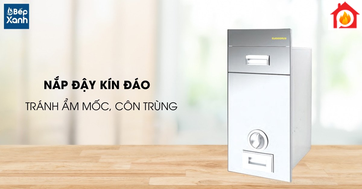 Nắp đậy kín bảo quản gạo an toàn
