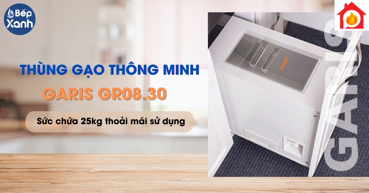 Thùng gạo thông minh Garis GR08.30