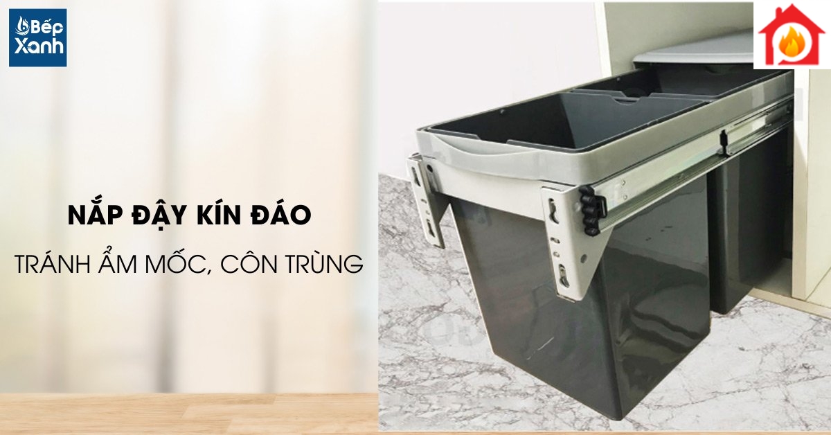 Nắp đậy kín đáo 