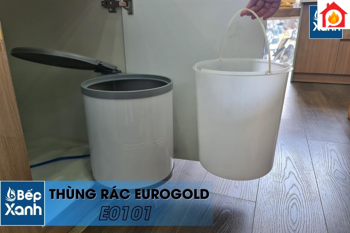 Thùng rác Eurogold E0101 thể tích 8L