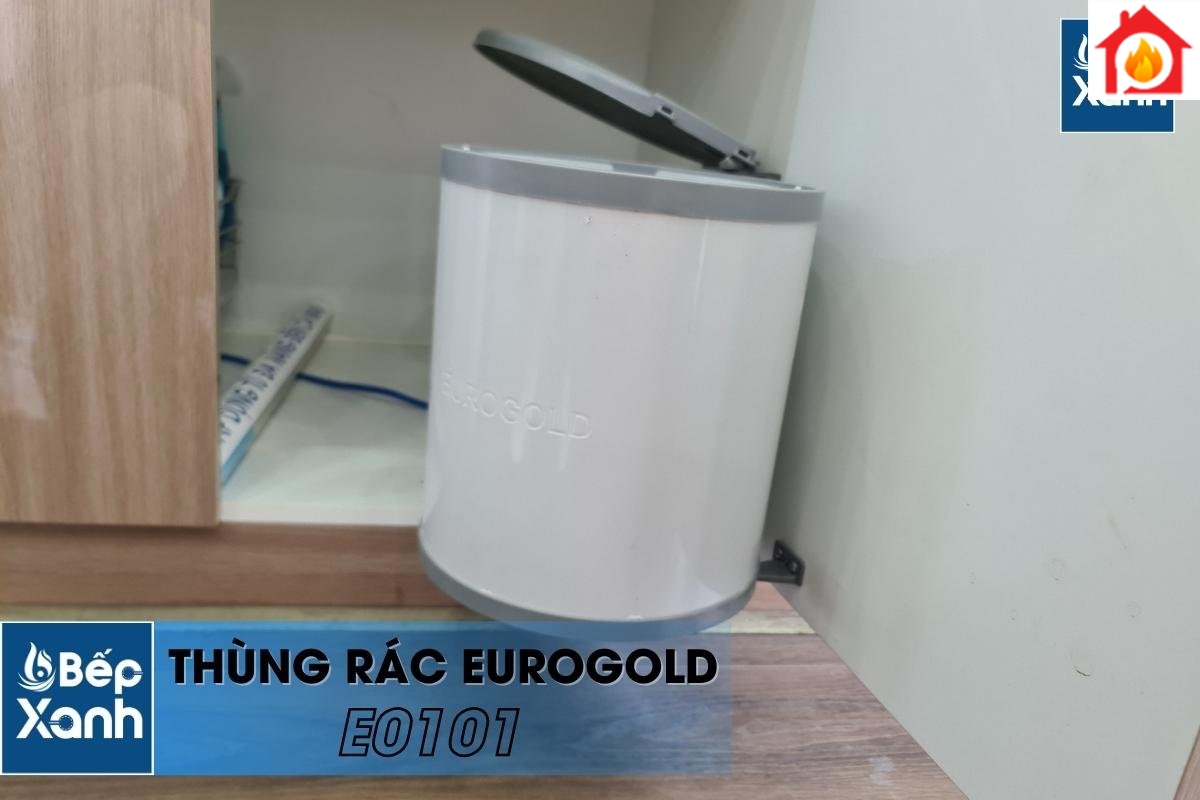 Lắp đặt thùng rác E0101 nhanh chóng