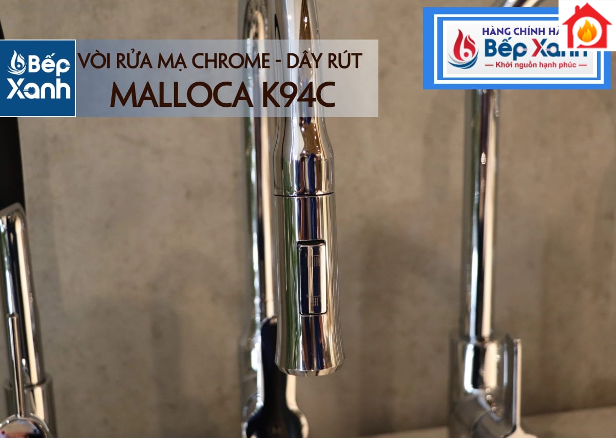 vòi malloca có dây rút