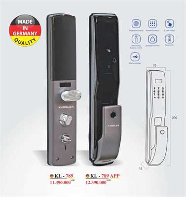 Khóa vân tay Kassler KL-789
