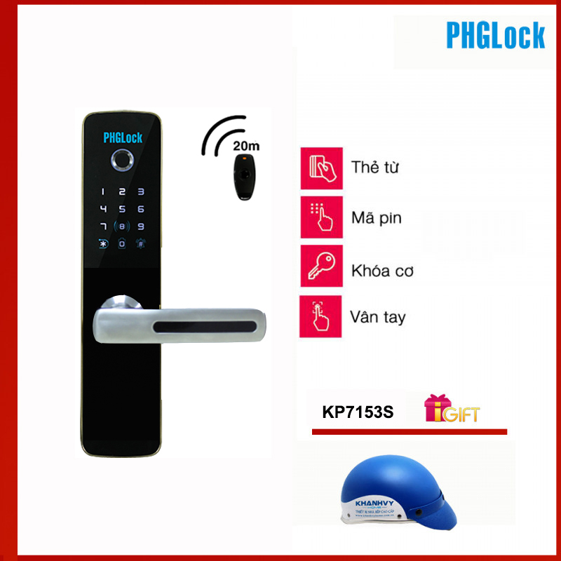 Khóa vân tay PHGlock FP7153S
