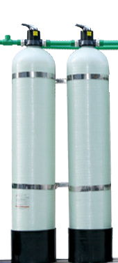 Cột lọc thô composite đầu nguồn  (lọc cho nguồn nước nhiễm phèn)