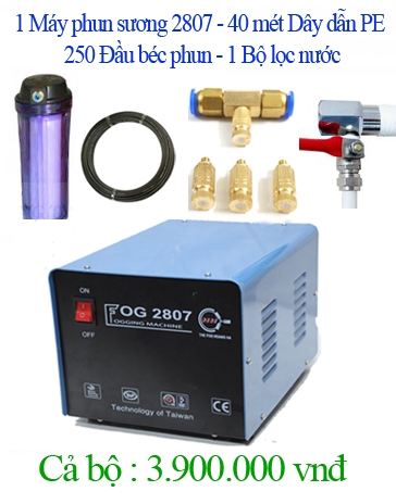 Bộ 25 đầu phun, động cơ 2807