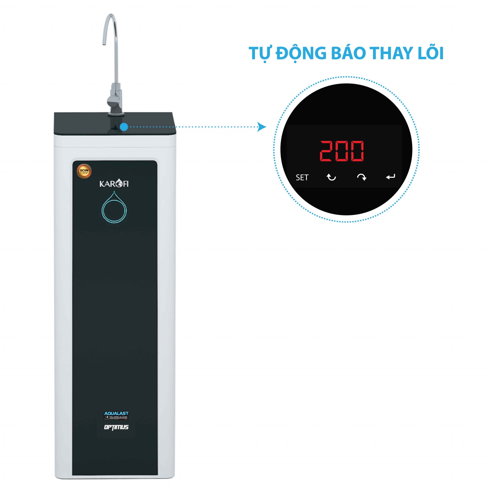 Máy lọc nước Optimus  O-i129/A Máy lọc nước Optimus  O-i129/A
