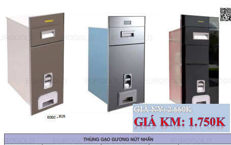 Thùng Gạo Mặt Gương