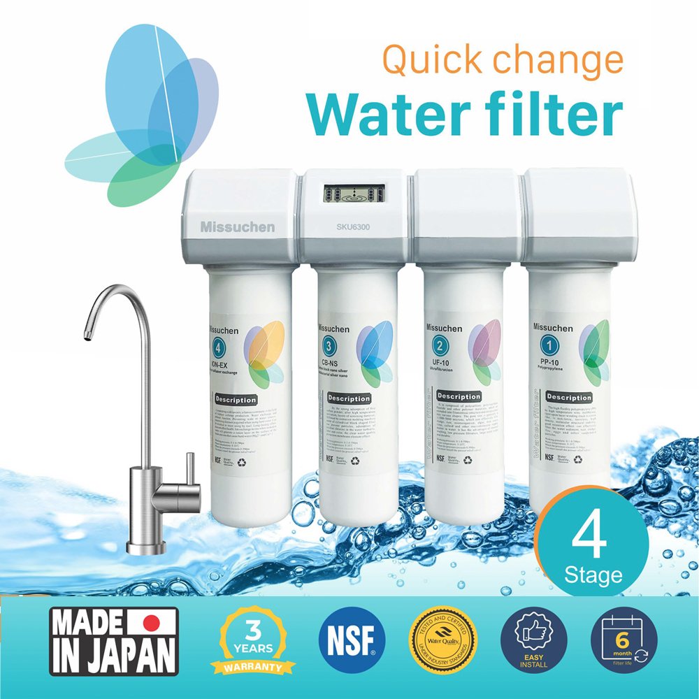 Máy lọc nước nano nguyên khoáng Missuchen SKU6300 ( không điện-không nước thải)