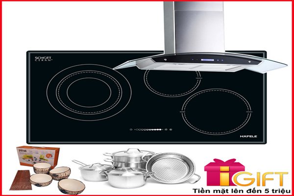Bếp từ kết hợp điện HC-M773A 536.01.705