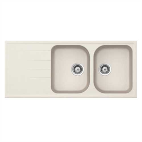 Chậu đá Hafele HS18-GED2R80 570.35.460 ( Màu kem)