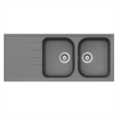 Chậu đá Hafele HS19-GED2S80 570.35.570  (Màu xám)