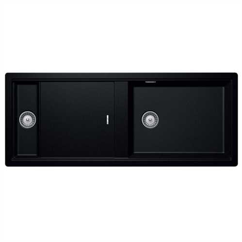 Chậu rửa Hafele Workstation HS19-GKD2S120 Prepstation D-150 570.35.340 (Màu đen)