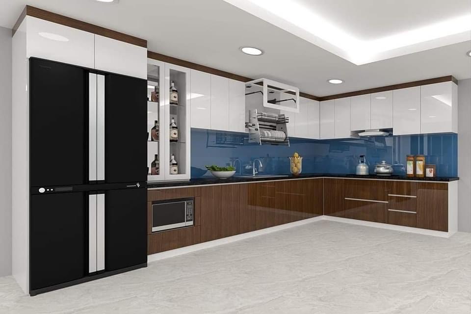 Tủ bếp Acrylic mẫu mới 2