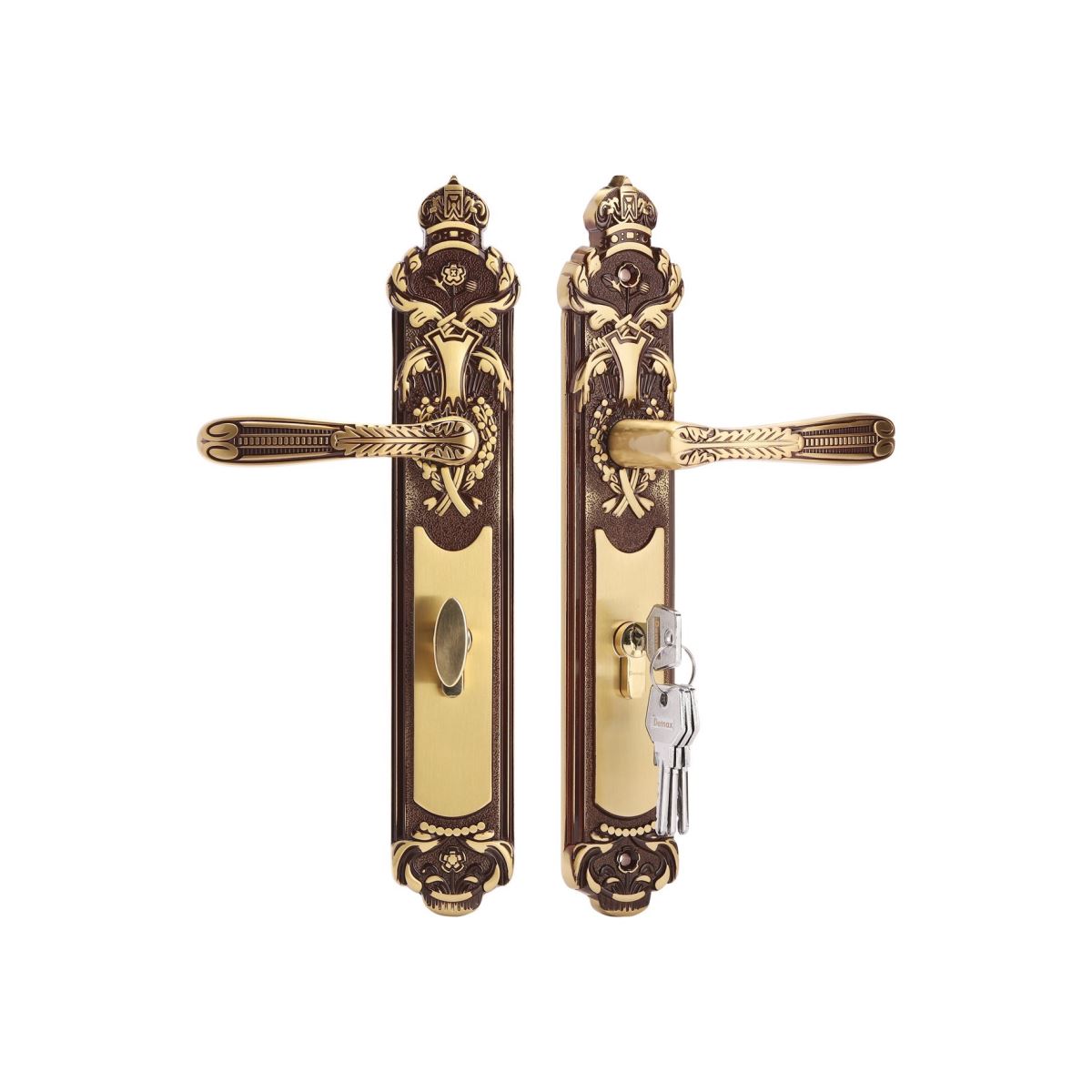 Khóa cơ đại sảnh Demax CLK306 Brass