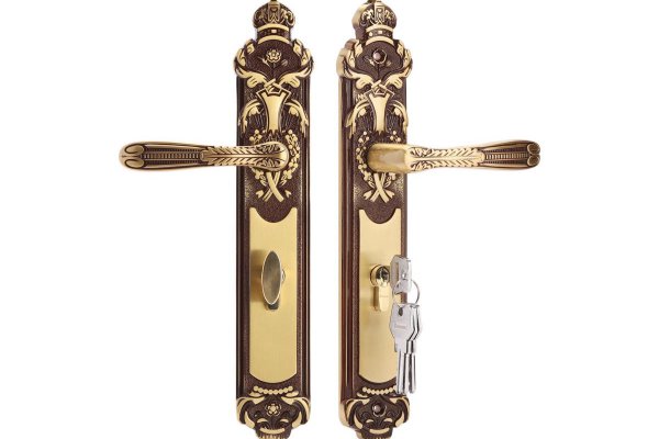 Khóa cơ đại sảnh Demax CLK306 Brass