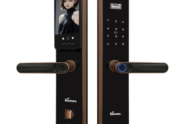 Khoá cửa vân tay Demax SL-C626 AC App wifi,chuông màn hình