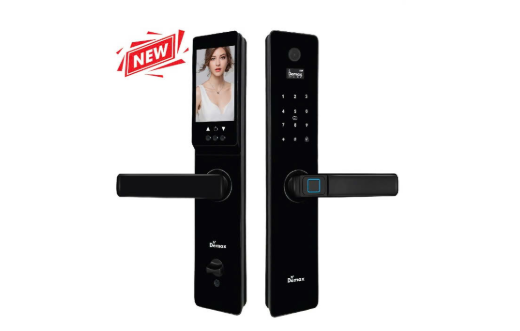 Khoá cửa gỗ vân tay Demax EL626 BL App wifi, chuông màn hình