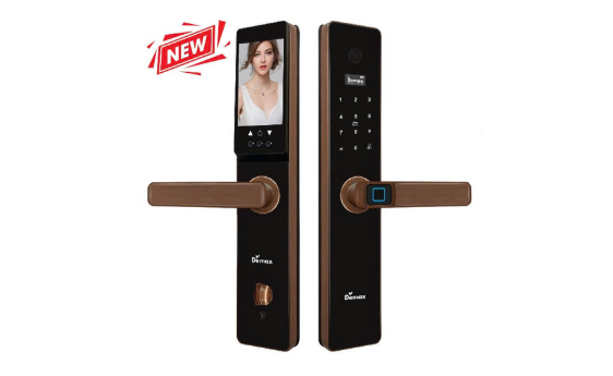 Khoá cửa vân tay Demax EL626 AC App wifi, chuông màn hình