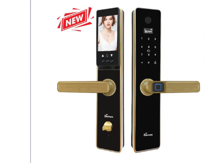 Khoá cửa vân tay Demax EL629 CG App wifi, chuông màn hình