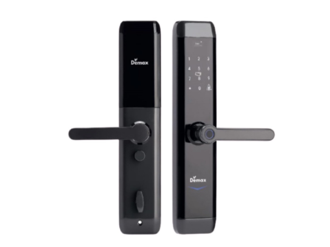 Khóa cửa vân tay Demax SL768 BN- MÀU ĐEN - Của Đức