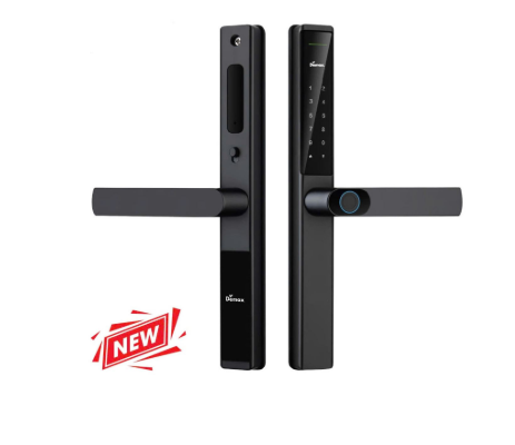 Khoá vân tay cửa nhôm Demax El699 Lux AG App wifi - Chống nước của Đức