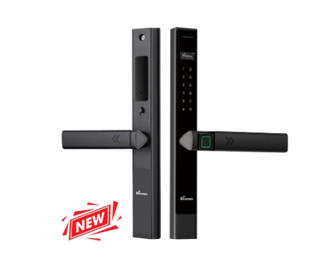 Khoá vân tay cửa nhôm Demax El688 BN App wifi của Đức - Chống nước