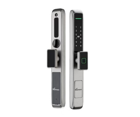 Khóa vân tay cửa nhôm Demax EL506 SD cửa mở chống nước - Của Đức