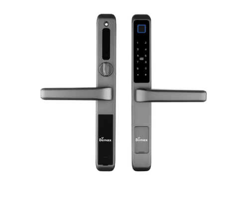 Khóa vân tay cửa nhôm Demax EL506 AG chống nước