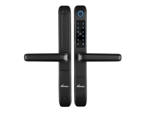Khóa cửa vân tay cửa nhôm Demax EL101 BL App Wifi