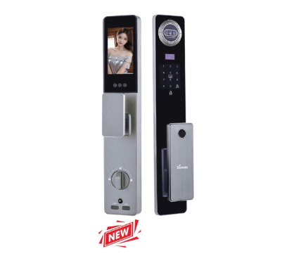 Khóa cửa thông minh Demax EL915 GS CNC Face ID, App wifi, Remote