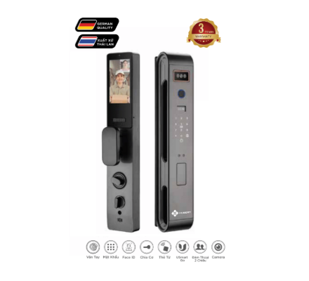 Khóa cửa thông minh Hubert HB CG65VF Luxury Face ID , App wifi