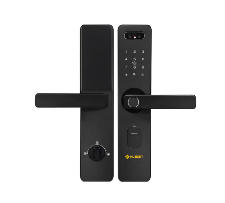 Khóa cửa vân tay Hubert HB CG75 Black Face ID chống nước - Của Đức