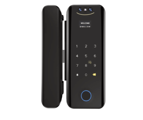 Khóa cửa kính vân tay Avolock AK 28 Black App, Remote