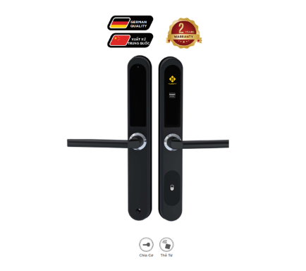 Khóa thẻ từ khách sạn Hubert HB KSCN79 Black