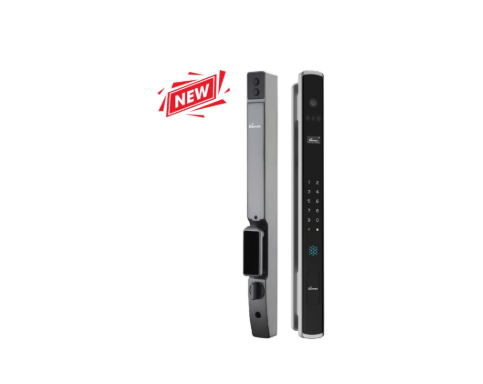 Khoá cửa vân tay Demax EL908 AG Face ID, App Wifi camera chuống cửa Của Đức