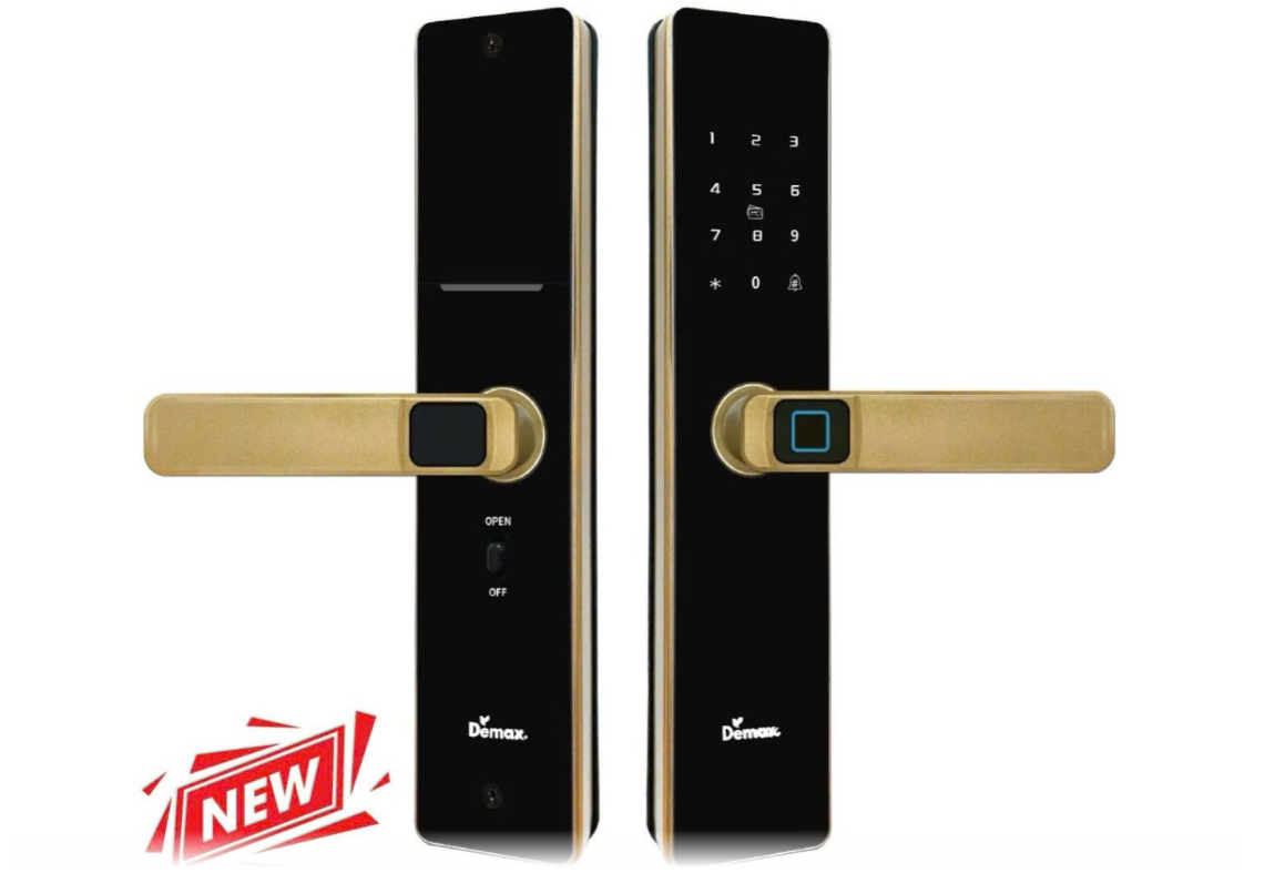 Khoá cửa gỗ thông minh Demax SL-C320 CG App wifi 