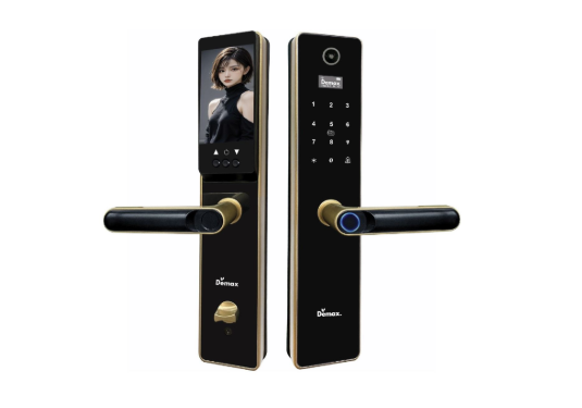 Khoá cửa vân tay Demax SL-C626 CG App wifi,chuông màn hình