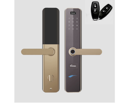 Khóa vân tay Demax EL630 GB ( Remote 2 bộ)