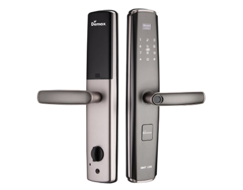 Khóa cửa vân tay Demax EL666 RM (Màu Đồng) App Wifi Công Nghệ Đức