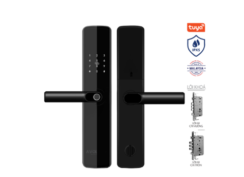 Khoá cửa thông minh Avolock AV 66 Black App wifi