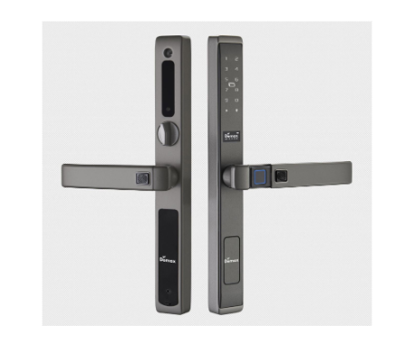 Khóa vân tay cửa nhôm Demax Sl688 GS LUX chống nước IP56, chốt trong an toàn - của Đức