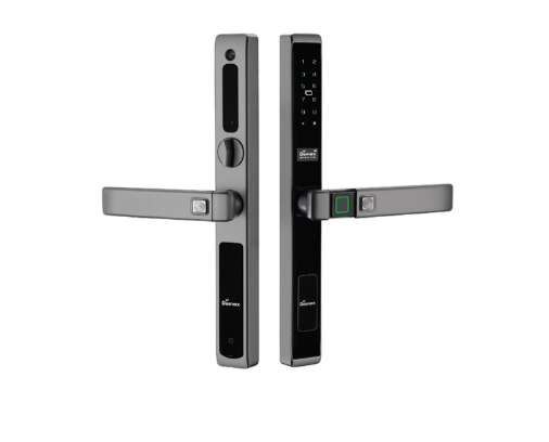 Khóa vân taycửa nhôm Demax SL688 AG chống nước IP56, chốt trong an toàn